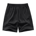 thumbnail image 6 of UDAUDU Mens Cargo Shorts Athetic Quick Dry Lightweight Pull-On Hiking Shorts for Sports Outdoor with Zipper Pockets Black S, 6 of 6