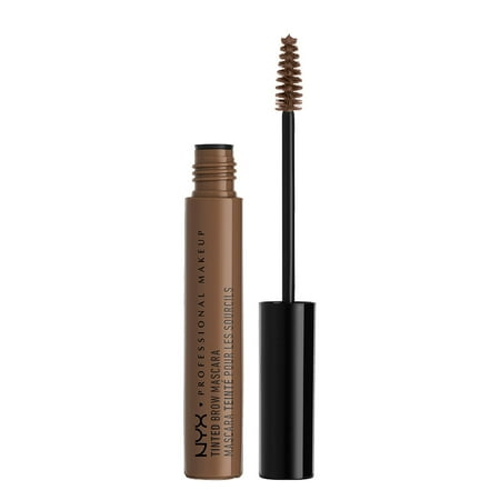 Soft Black Brow Liner - NYX Professional Makeup Tinted Brow Mascara, Chocolate