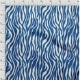 thumbnail image 3 of oneOone Cotton Silk Blue Fabric Skins Animal Sewing Fabric By The Yard Printed Diy Clothing Sewing Supplies 42 Inch Wide, 3 of 4