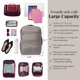 thumbnail image 4 of Mochila de viaje Baggallini Modern Convertible porta laptop 16 pulgadas expandible, 4 of 5