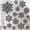 Black, variant on 36pcs Christmas Light Blue Snowflake Ornaments Plastic Glitter Snow Flakes Ornaments for Winter Christmas Tree Decorations Size Varies Craft Snowflakes