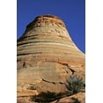 thumbnail image 2 of Illg, Cathy and Gordon 11x14 Black Ornate Wood Framed with Double Matting Museum Art Print Titled - Utah, Zion NP, Checkerboard Mesa Rock formation, 2 of 4