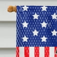 thumbnail image 3 of Carolines Treasures BB3077CHF Patriotic USA Briard Brown Flag Canvas House Size, 3 of 4
