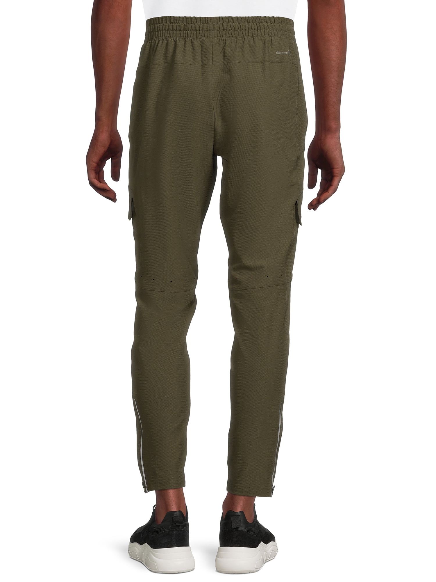 Russell Men's Woven Stretch Cargo Pants, Sizes up to 5XL, Moisture
