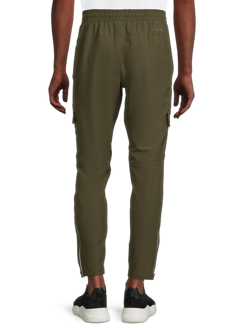 Russell Men's Woven Stretch Cargo Pants, Sizes up to 5XL, Moisture
