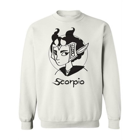 Zodiac Sign Scorpio. Sweatshirt Women -Image by Shutterstock, Female Medium