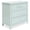 Sea Foam Green, variant on Dream On Me Tiana 3 Drawer Dresser in Silver Shimmer, Easy to Assemble, Durable Pinewood