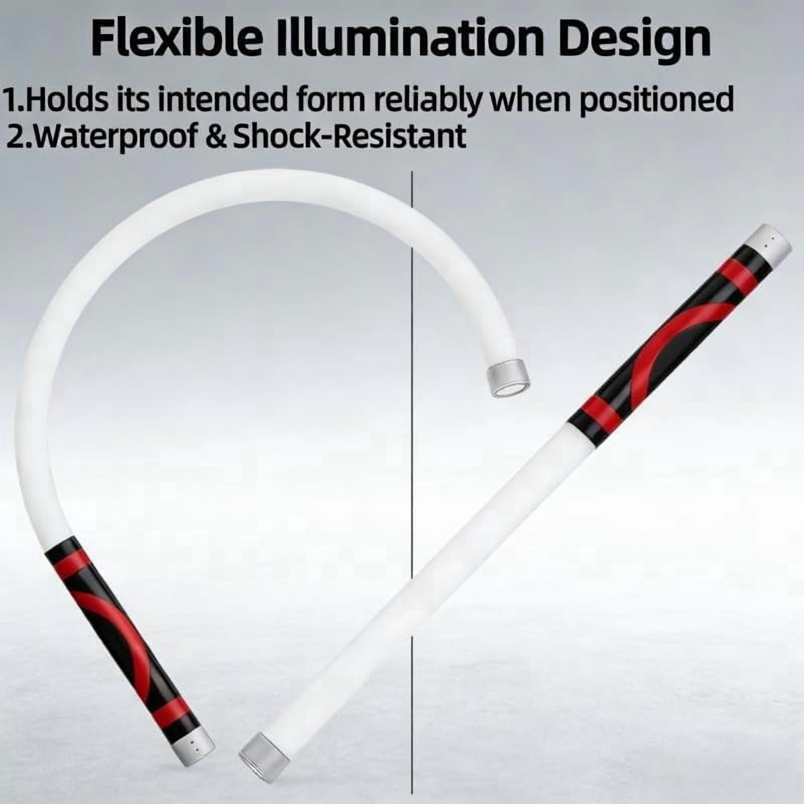 2026 Upgraded Flexible LED Flashlight Stick-High Lumen Brightness, 30" Bendable Rechargeable Work Light for Garage, Inspections & Hard-to-Reach Areas (1Pcs)