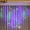Multicolor, variant on Heart-Shaped Curtain Light, 124 LED 124 LED 2M x 1.5M Fairy Curtain Light Heart-Shaped Chandelier USB Port for Party Bedroom Wedding Decorate