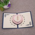 thumbnail image 4 of YUANOU New Birthday Cake 3D 3D 3D Greeting Card Advanced Sense Cute Creative Birthday Gift Blessing Card Ghostwriting(Blue), 4 of 4