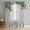 gray, variant on Christmas Black Sheer Curtains 45 Inches Long, Winter Snowman Xmas Pine Branch Cardinal Bird Light Filtering Window Curtains for Living Room, Rod Pocket Voile Sheer Drapes, 52"Wx45"L, 2 Panels