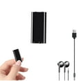 thumbnail image 4 of SK-892 16GB Portable Digital Voice Recorder with 192Kbps HD Recording, 48KHZ Sampling Rate, 10-Hour Battery, MP3 Player Function, USB Plug-and-Play, Voice Activation, ABS Non-Slip Body & 2 OTG, 4 of 6