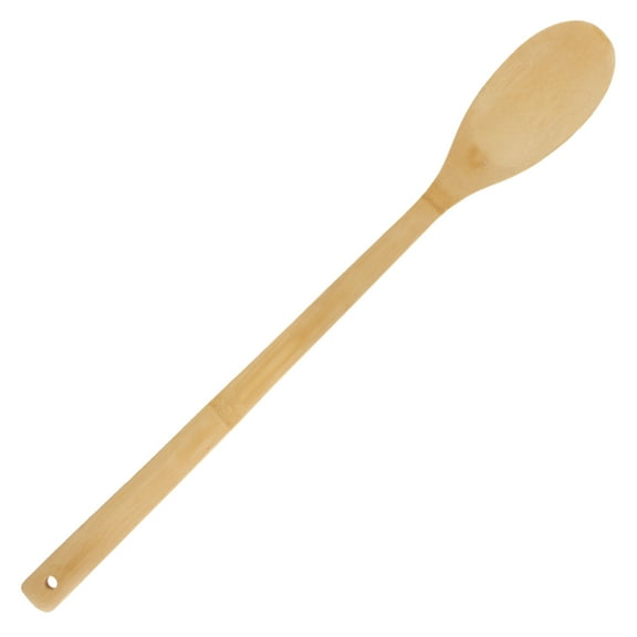 Bamboo Serving/Cooking Utensils - 22" Cooking Spoon - 5pcs