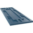 thumbnail image 6 of Ekena Millwork 12"W x 30"H True Fit PVC Hastings Fixed Mount Shutters, Sojourn Blue (Per Pair - Hardware Not Included), 6 of 9