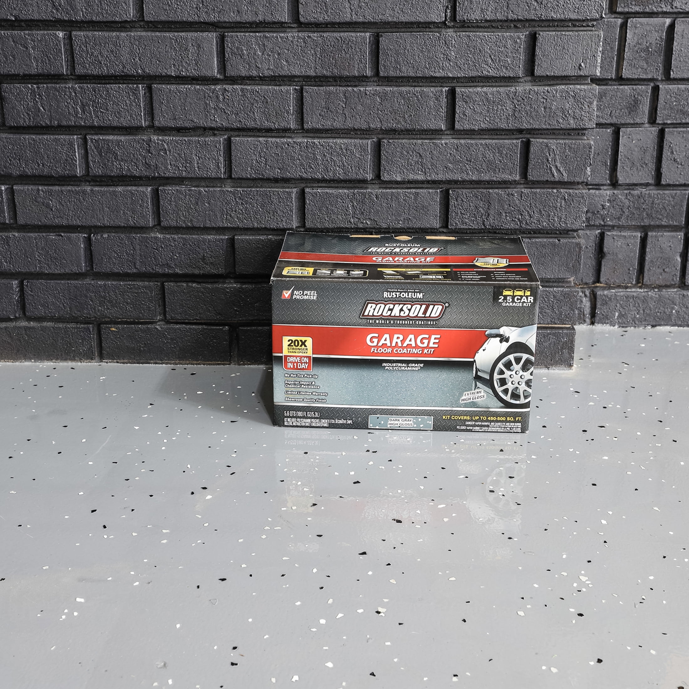 Rustoleum rock shop solid dark gray