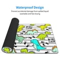 thumbnail image 3 of Cauagu Funny Dinosaurs on Stripes for Large Mouse Pad,XXL Extended Gaming Mouse Mat Long Extended Desk Mat Big Desk Pad Mat(16 x 29.5in) for Work/Game/Office/Home, 3 of 8