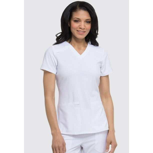 Dickies Dickies EDS Essentials Scrubs Top for Women VNeck Plus Size