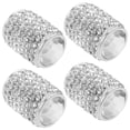 thumbnail image 2 of Bling Car Tire Valve Caps with Sealing Ring for Car Tyre Use Crafted from Aluminum Alloy 4pcs, 2 of 5
