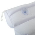thumbnail image 6 of Bath Bliss Ultra Comfort Dual Chamber Bath Pillow in White, 6 of 8