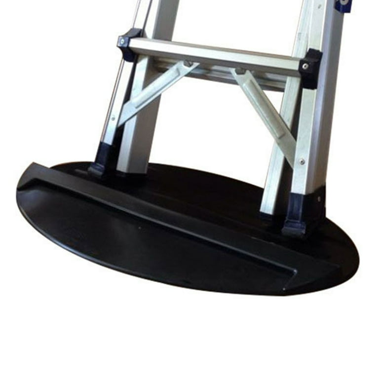 Ladder Base Stop Mat – Non-Slip Anti-Skid Rubber Pad For Extension Ladders, Prevents Slipping On Hard Floors, 27" X 16"