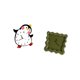 thumbnail image 5 of Reloj de pared,Reloj de pared silencioso y decorativo que no hace tictac,Reloj de pared silencioso de pingüino pequeño Reloj de madera,Reloj de pared,Reloj de pared decorativo para baño y, 5 of 8