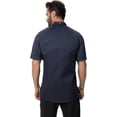 thumbnail image 2 of Chef Works Varkala Men's Chef Coat, Cool Vent Tailored Chef Jacket with Pockets, XXL, Gray, 2 of 5