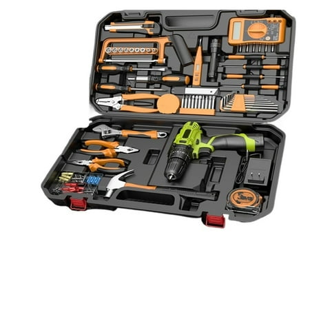

Cordless Drill Brushless Drill Electrician Screwdriver Home Complete Toolbox