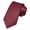 Burgundy, variant on Men’s Black Tie Solid Color Necktie, 3.15 inch Wide