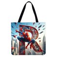 thumbnail image 1 of (R) Bolso shopping lino con letras Spider-Man, 1 of 2