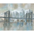 thumbnail image 3 of Nan 24x20 Black Modern Framed Museum Art Print Titled - East River Wonder, 3 of 5