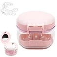 thumbnail image 2 of Retainer Cleaning Case | Travel Denture Soaking Case | Cute Storage Holder | Hygienic Container | For Retainers Dentures | On-the-Go Oral Care(Pink), 2 of 9