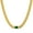 01.14K Gold, variant on Green Diamond Cuban Link Choker Necklaces for Women/Men,Stainless Steel Customized Birthstone Chain Necklaces Jan - Dec 12 Months for Her Birthday Christmas Jewelry Gift(Box)