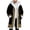 Black, variant on Christmas Cardigan Santa Jacket Coat for Men Hoodies Trim Warm Fashion Claus Adult Suit Outfit