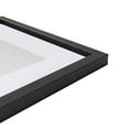 thumbnail image 4 of Scholartree 12 x 16 5-in-1 Wood Picture Frames Set-12x16 Matted to 8.5x11 Wall Frames, Black, 4 of 4