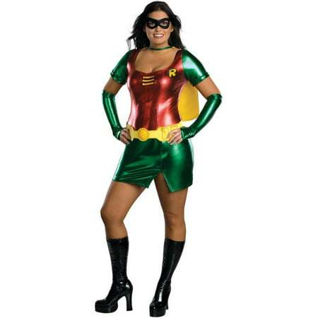 Morris Costume Womens Short Sleeve Batman Sexy Adult Costume Plus Size, Style