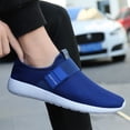 thumbnail image 5 of GLYGML Slip-On Mesh Sneakers - Men's Lightweight Breathable Casual Shoes Product Title, 5 of 5