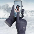 thumbnail image 3 of Btomtd Winter Gloves,Workout Gloves,Winter Warm Gloves Plus Velvet And Thickened Touchs Screen Gloves For Cycling To Prevents Cold And Keep Warm And Not Easy To Slip., 3 of 5