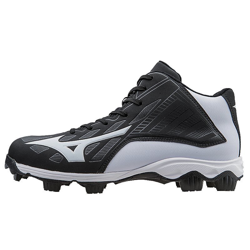 black mizuno softball cleats