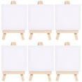 thumbnail image 1 of 6Sets Mini Easel Set Art Board for Painting Creativity Stimulation Imagination Development Skill Improvement, 1 of 8