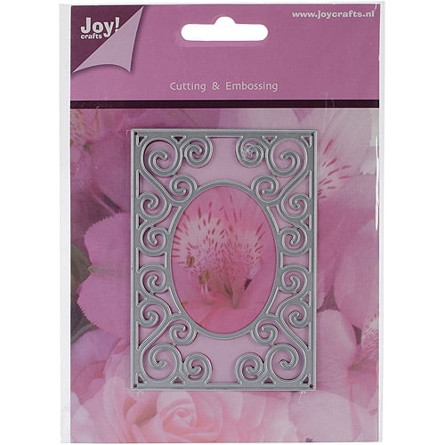 Crafts Rectangle With Oval Frame Lin and Lene Die Joy