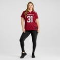 thumbnail image 6 of Women's Nike Emari Demercado  Cardinal Arizona Cardinals  Game Jersey, 6 of 7