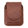thumbnail image 1 of Lighter Pouch with Pocket Belt Loop PU Holder Anti Scratch Soft Lining Magnetic Buckle Lighter Waist Case for Outdoor Brown, 1 of 4