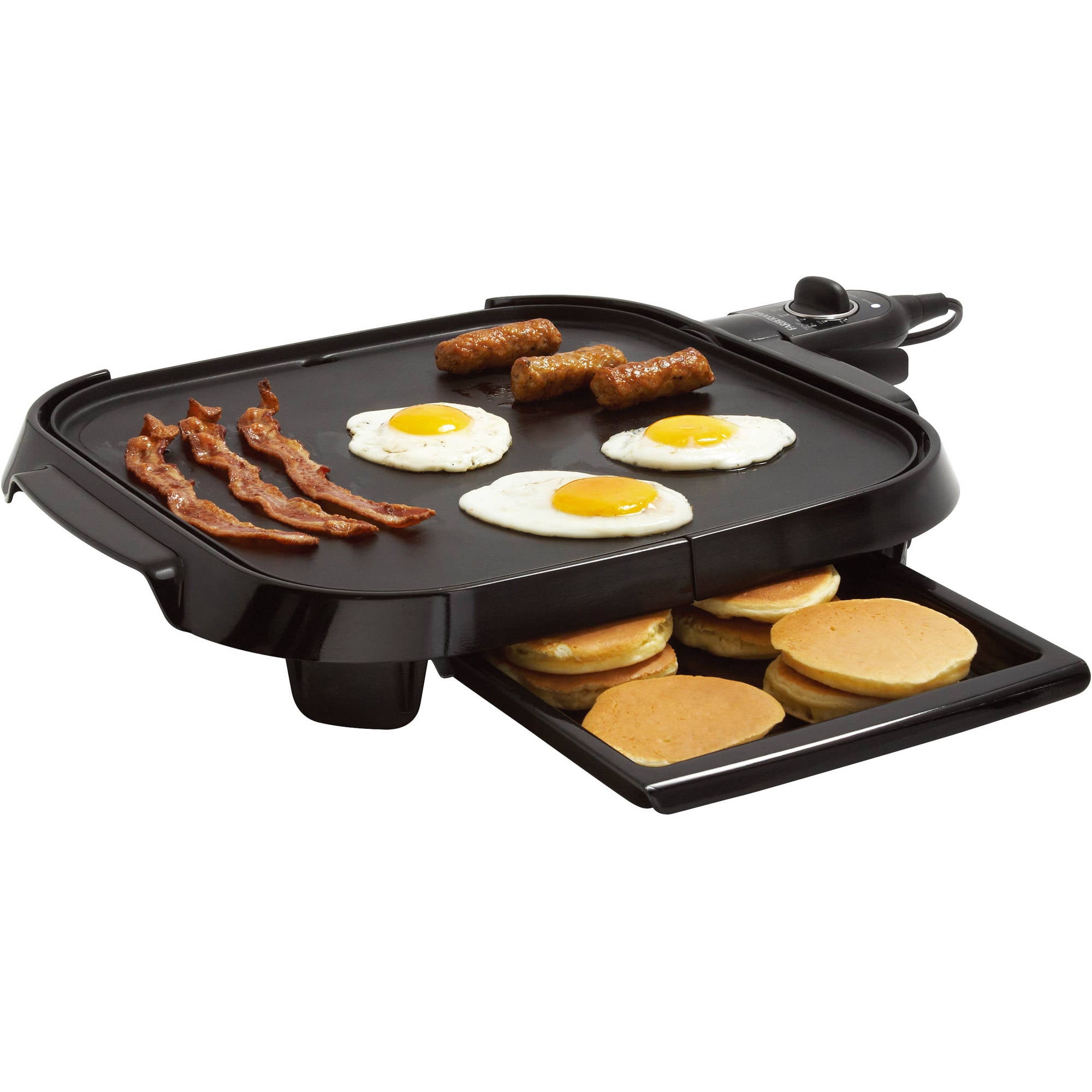 Farberware Royalty 14" x 14" FamilySize Black Griddle