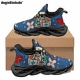 thumbnail image 1 of Doginthehole - Zapatos planos informales, transpirables y cómodos de verano para mujer, con estampado de enfermera y equipo médico, zapatillas para correr para mujer, 1 of 6