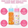 thumbnail image 5 of fash n kolor Set de alimentación para muñecas que desaparecen My Sweet Baby | Baby Care Juego de alimentación de muñecas de 6 piezas para cochecito de juguete | 2 biberones de leche y jugo con 2 chupe, 5 of 5
