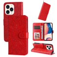 thumbnail image 1 of Funda tipo cartera GANGXUN para iPhone 14 Pro , diseño girasol, cuero PU, soporte, cierre magnético, tarjetero, 1 of 5