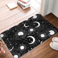 thumbnail image 4 of Goofa 16"x24" Inches Crescent and Stars Doormats for Outdoor Entrance - Non-Slip Welcome Mat, Heavy Duty Door Mats Outdoor, Spring Doormat, 4 of 9