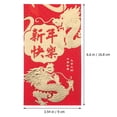 thumbnail image 2 of 30Pcs Red Envelopes The Year of Dragon Red Packets Luck Money Envelopes New Year Red Envelopes (Mixed Style), 2 of 8