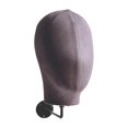 thumbnail image 2 of Cabeza de Maniquí Yinane Soporte de Exhibición de Gorras Peluca Sombreros Gris, 2 of 8