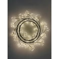 thumbnail image 4 of 24in LED Christmas Wreath Tree Branches White Indoor Hanging Holiday Decor, 4 of 5